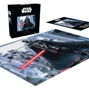 Buffalo Games - Star Wars - The Arrival of Lord Vader - 1000 Piece Jigsaw Puzzle for Adults Challenging Puzzle Perfect for Game Nights - Finished Puzzle Size is 26.75 x 19.75