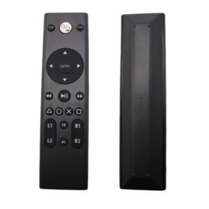 Media Remote Control Replacement for Playstation 4 (PS4), Compatible with Playstation 5 (PS5) with Dedicated Buttons