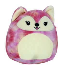 squishmallows official kellytoy plush squishy soft 5 inch sassy squad - sabine fox