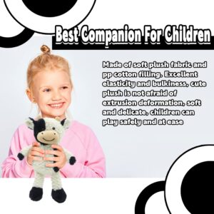 RELIGES 9" Cute Cow Stuffed Animals Soft Cuddly Cow Plush Stuffed Animal Birthday Gifts for Boys and Girls, Plush Animal Decorations (Cows - Sitting)