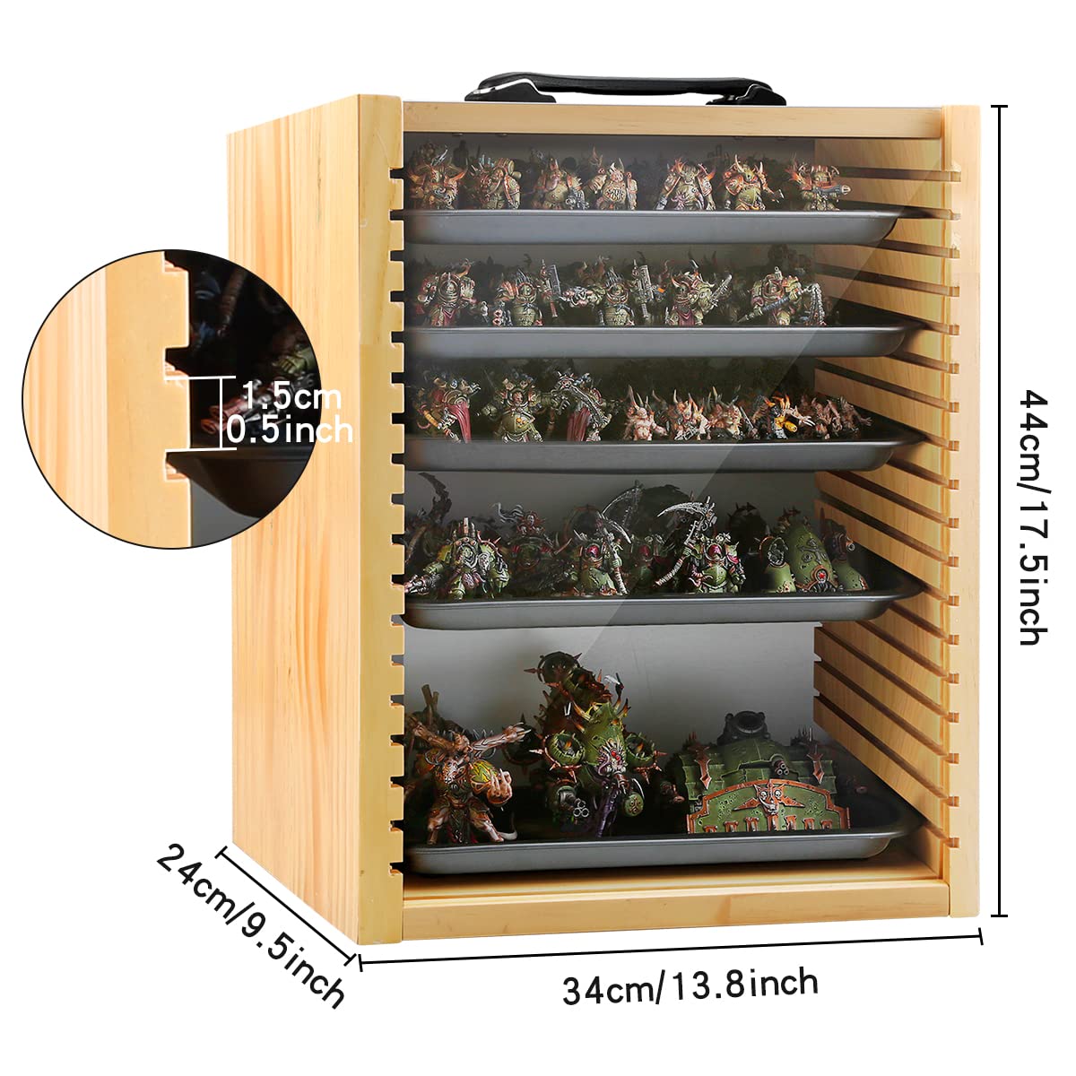 Jucoci Miniatures Storage Case