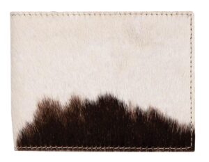 sts ranch wear sts69216 (wsl) cowhide bifold wallet hoh/b ak/r tn