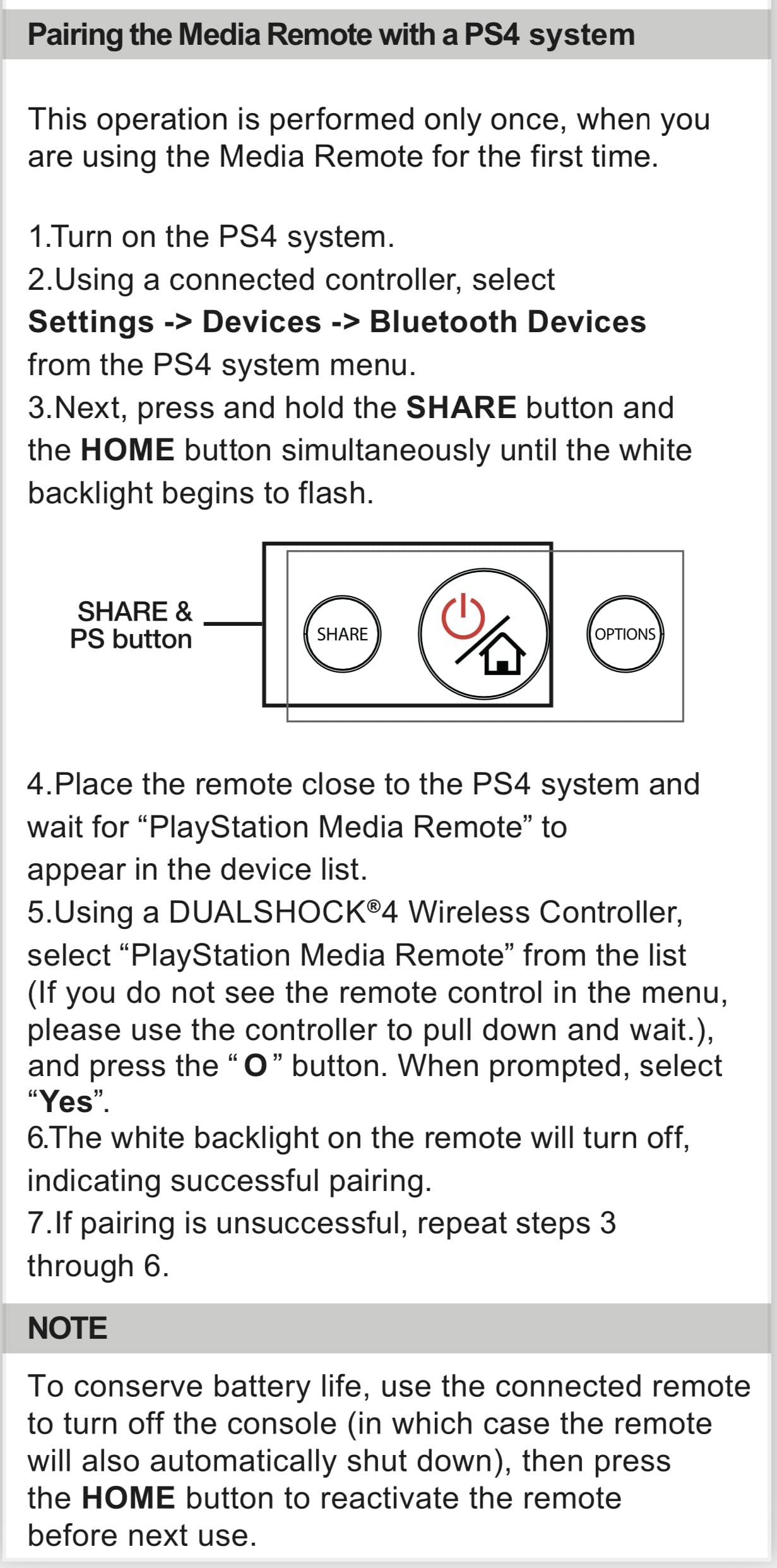 Media Remote Control Replacement for Playstation 4 (PS4), Compatible with Playstation 5 (PS5) with Dedicated Buttons