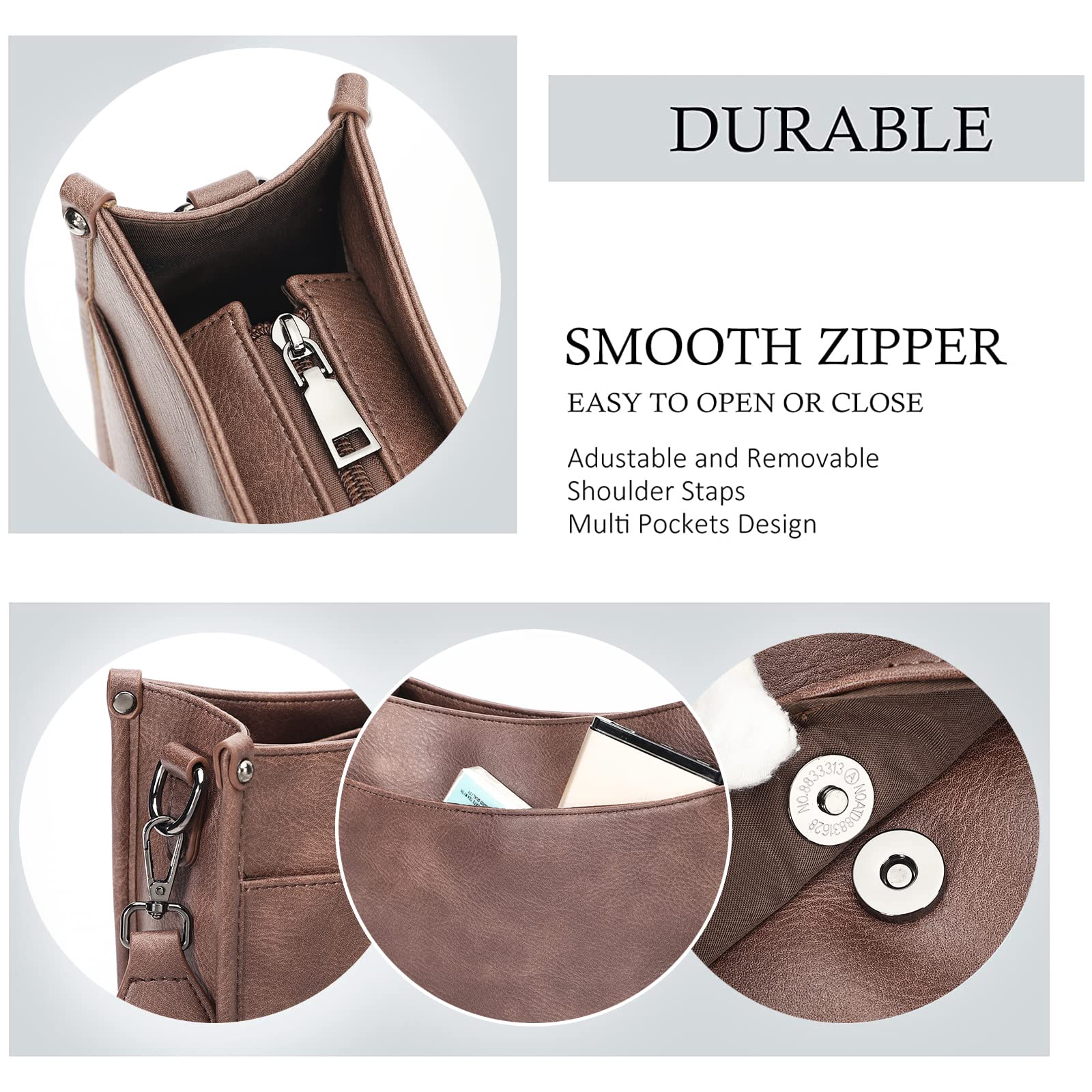 KL928 Crossbody Bags for Women Shoulder Handbags Sling Bags Soft FAUX Leather Shoulder Purses