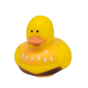 Cool Rubber Ducks (2") Standard Size. (12 Pack) Cute Duck Bath Tub Pool Toys. (Fast Food Rubber Duckies)