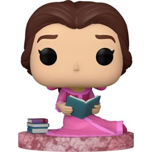 POP Disney: Ultimate Princess - Belle Funko Vinyl Figure (Bundled with Compatible Box Protector Case), Multicolor, 3.75 inches