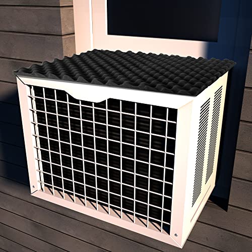 Air Conditioner Drip Cushion,AC Rain Cover,Window AC Removable Foam Mat for Stop Annoying Sounds of Water Drpping onto Your AC(Magnetic Suit for Iron Surface)