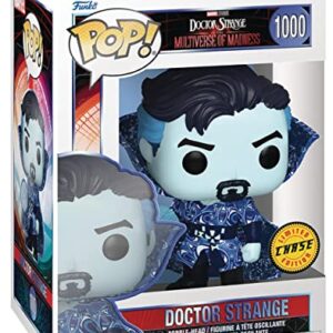 POP Marvel: Doctor Strange Multiverse of Madness - Dr. Strange Limited Edition Chase Funko Vinyl Figure (Bundled with Compatible Box Protector Case), Multicolor, 3.75 inches