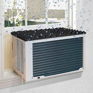 air conditioner drip cushion,ac rain cover,window ac removable foam mat for stop annoying sounds of water drpping onto your ac(magnetic suit for iron surface)