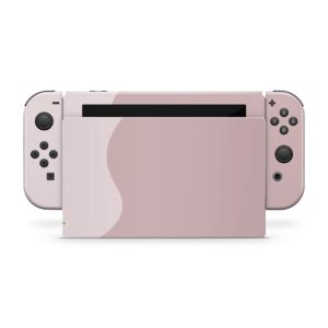 Tacky Design Classic Skin Compatible with Nintendo Switch Skin Wrap Cover, Colorwave Blocking Skin for Nintendo Switch Stickers, Premium Vinyl 3M Full Wrap Decal.