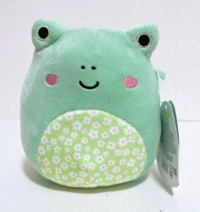 squishmallows 2022 spring squad 8" floral belly plush doll toy (wendy the frog)