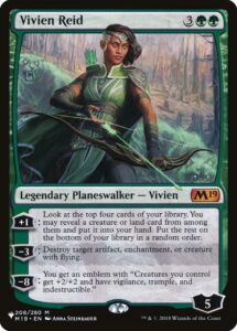 magic: the gathering - vivien reid - the list