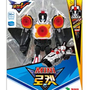 TOBOT V Mini Rocket / 1ea / Trasformer Robot from Rocket Toy/Korean Animation Robot Character/Age Recommended: 36+ Month