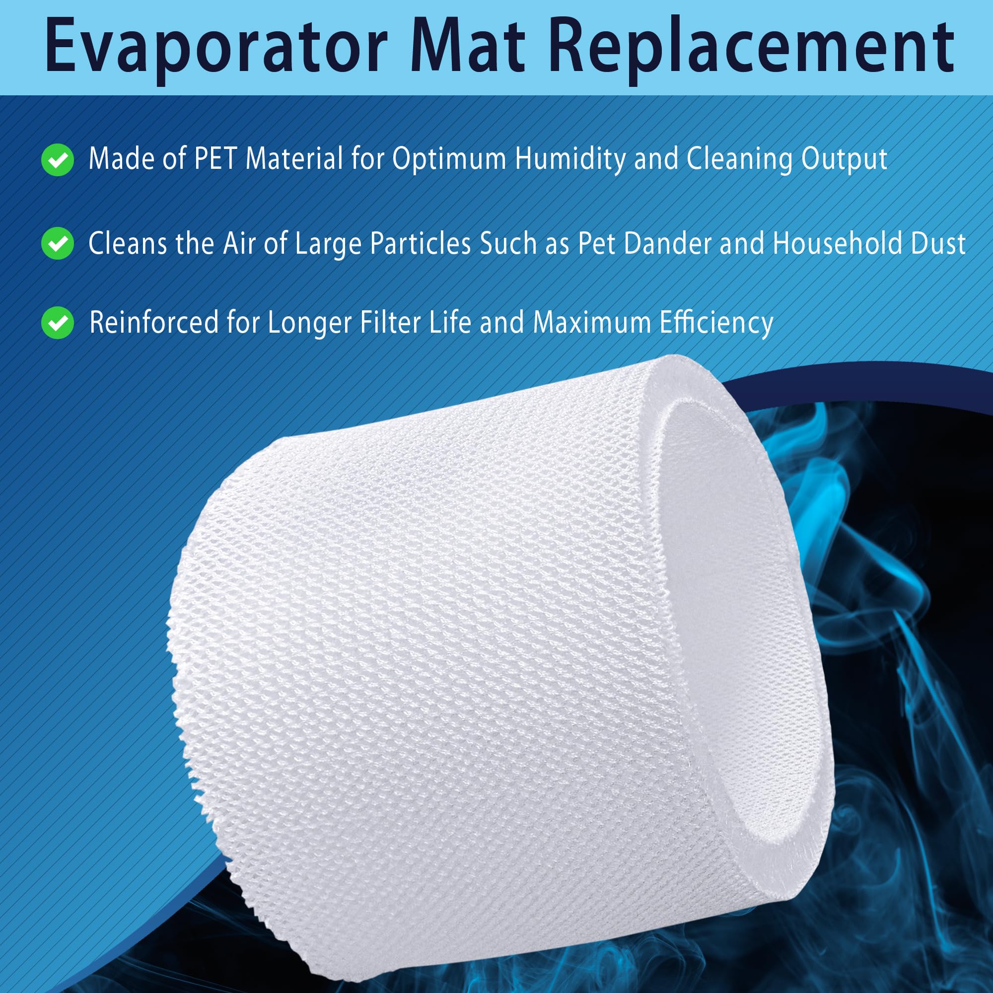 Welham Green - AW200 Evaporator Mat Compatible with Boneco W200, W300, H300 & H400 Air Washers & Humidifiers