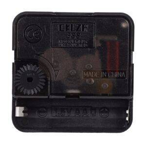 exceart clock movement mechanism- wall clock movement mechanism clock repair parts replacement battery operated silent clock movements