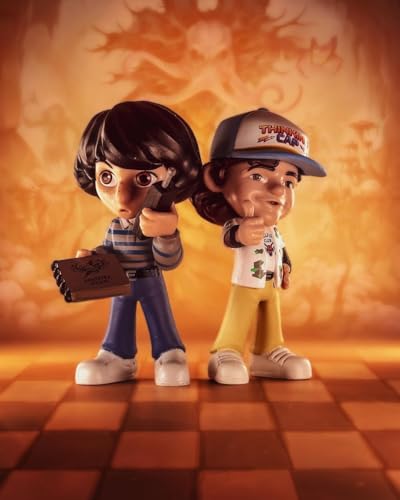 YuMe Official Netflix Stranger Things Surprise Upside Down Capsules Vintage Blind Box Action Figure 80's Collectible Gifts for Collectors Toys Merchandise (2Pk)