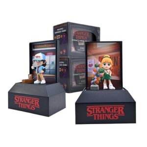 YuMe Official Netflix Stranger Things Surprise Upside Down Capsules Vintage Blind Box Action Figure 80's Collectible Gifts for Collectors Toys Merchandise (2Pk)