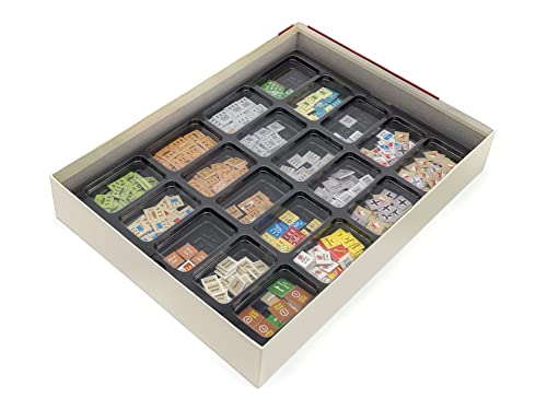 Flying Buffalo Game Piece Counter Trays (5-Pack); War Game and Board Game Storage Sorting Organizers, Aegis Collection