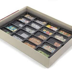 Flying Buffalo Game Piece Counter Trays (5-Pack); War Game and Board Game Storage Sorting Organizers, Aegis Collection