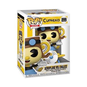 funko pop! games: cuphead - aeroplane ms. chalice