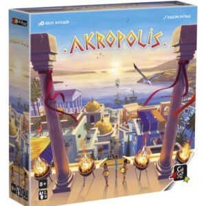 Akropolis | Strategy Game for Teens and Adults | Ages 8+ | 2 to 4 Players | 30 Minutes