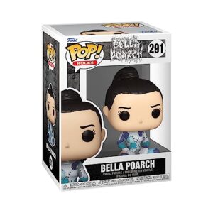 funko pop! rocks: bella poarch in patchwork outfit