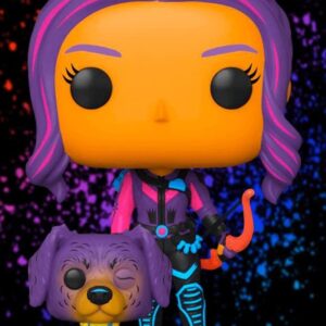 Funko POP TV: Hawkeye - Kate Bishop & Lucky (Blacklight) (Target Exclusive)