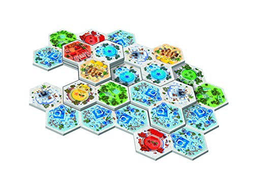 Akropolis | Strategy Game for Teens and Adults | Ages 8+ | 2 to 4 Players | 30 Minutes