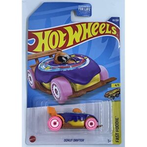 hot wheels 2022 - donut drifter - purple - fast foodie - 4/5