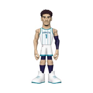 Funko Gold Vinyl: NBA - Lamelo Ball, Charlotte Hornets, 12 Inch Premium Vinyl Figure with Chase (Styles May Vary)