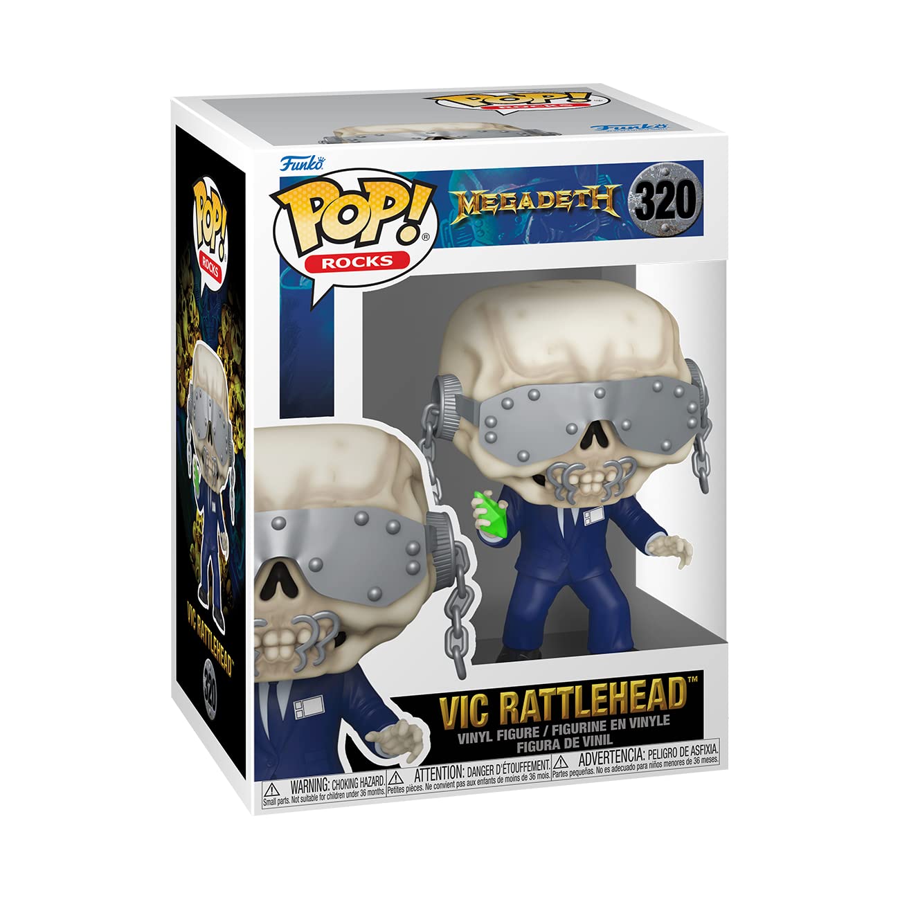 Funko Pop! Rocks: Megadeth - Vic Rattlehead