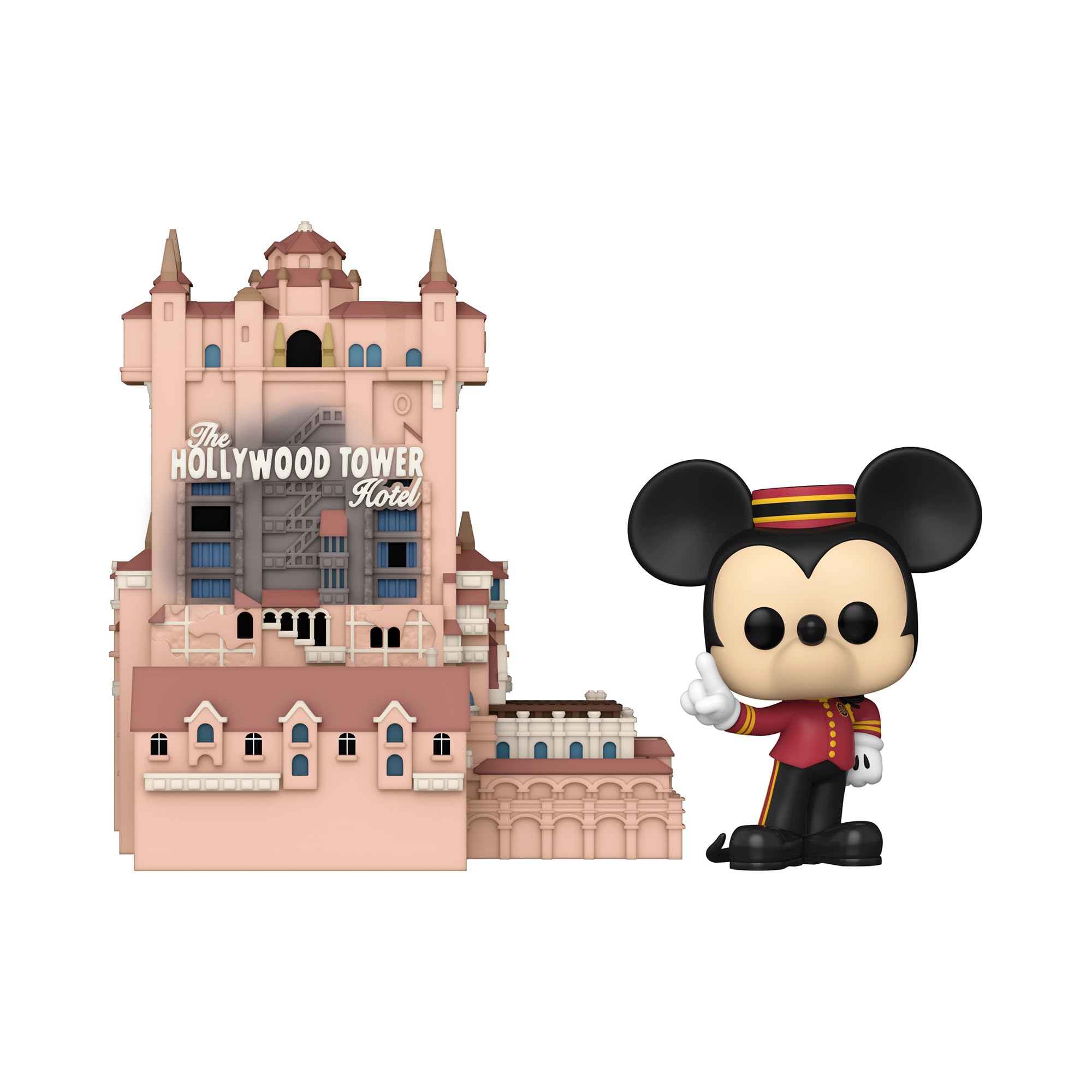 Funko Pop! Town: Walt Disney World 50th Anniversary - Tower of Terror with Mickey