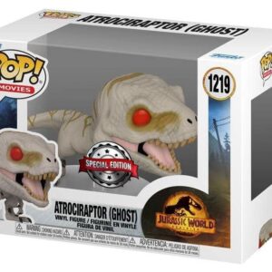 Funko Pop! Movies: Jurassic World Dominion - Atrociraptor (Ghost) - Target Exclusive