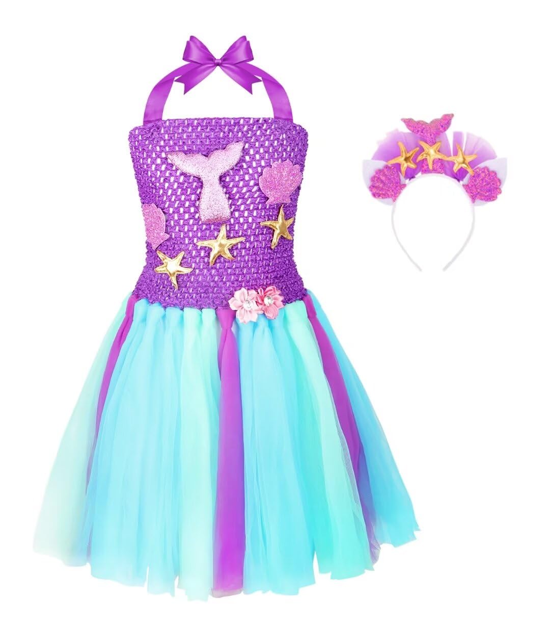 Chillife Princess Dresses for Girls,Kids Dress Up Clothes Costume Set Princess Toys Gift Girl for Little Girls Ages 3-6yrs (Princess)