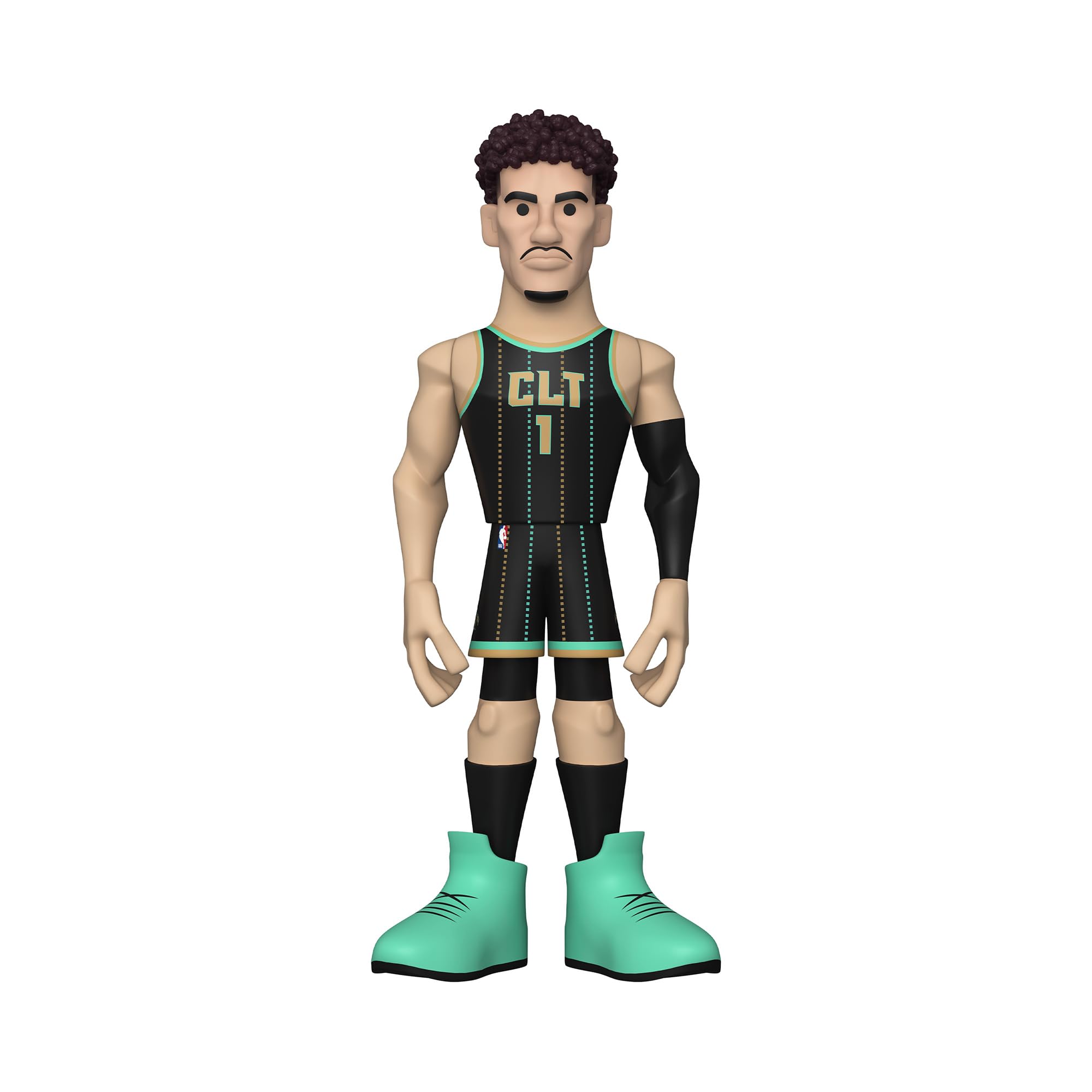 Funko Gold Vinyl: NBA - Lamelo Ball, Charlotte Hornets, 12 Inch Premium Vinyl Figure with Chase (Styles May Vary)