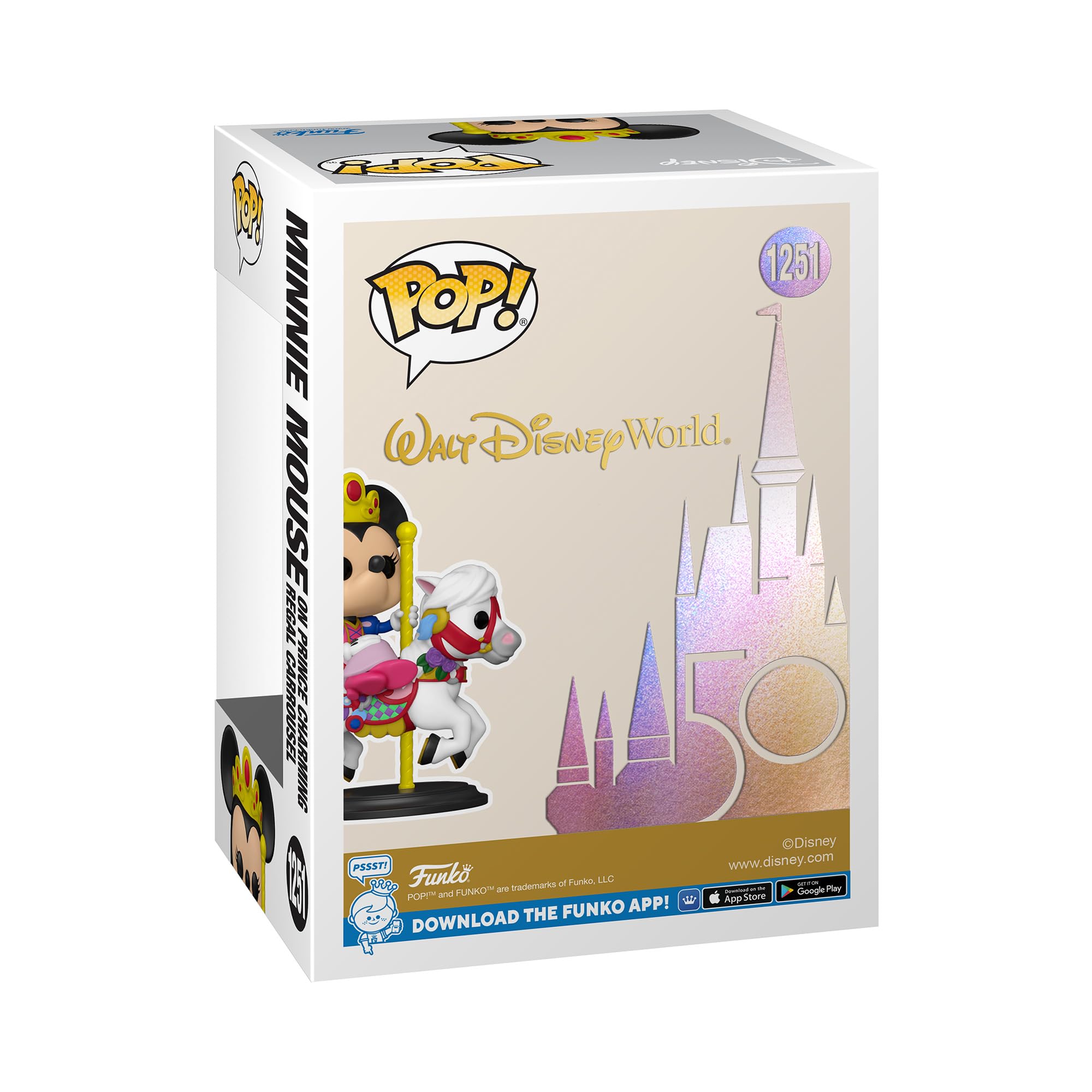 Funko Pop! Disney: Walt Disney World 50th Anniversary - Minnie Carrousel