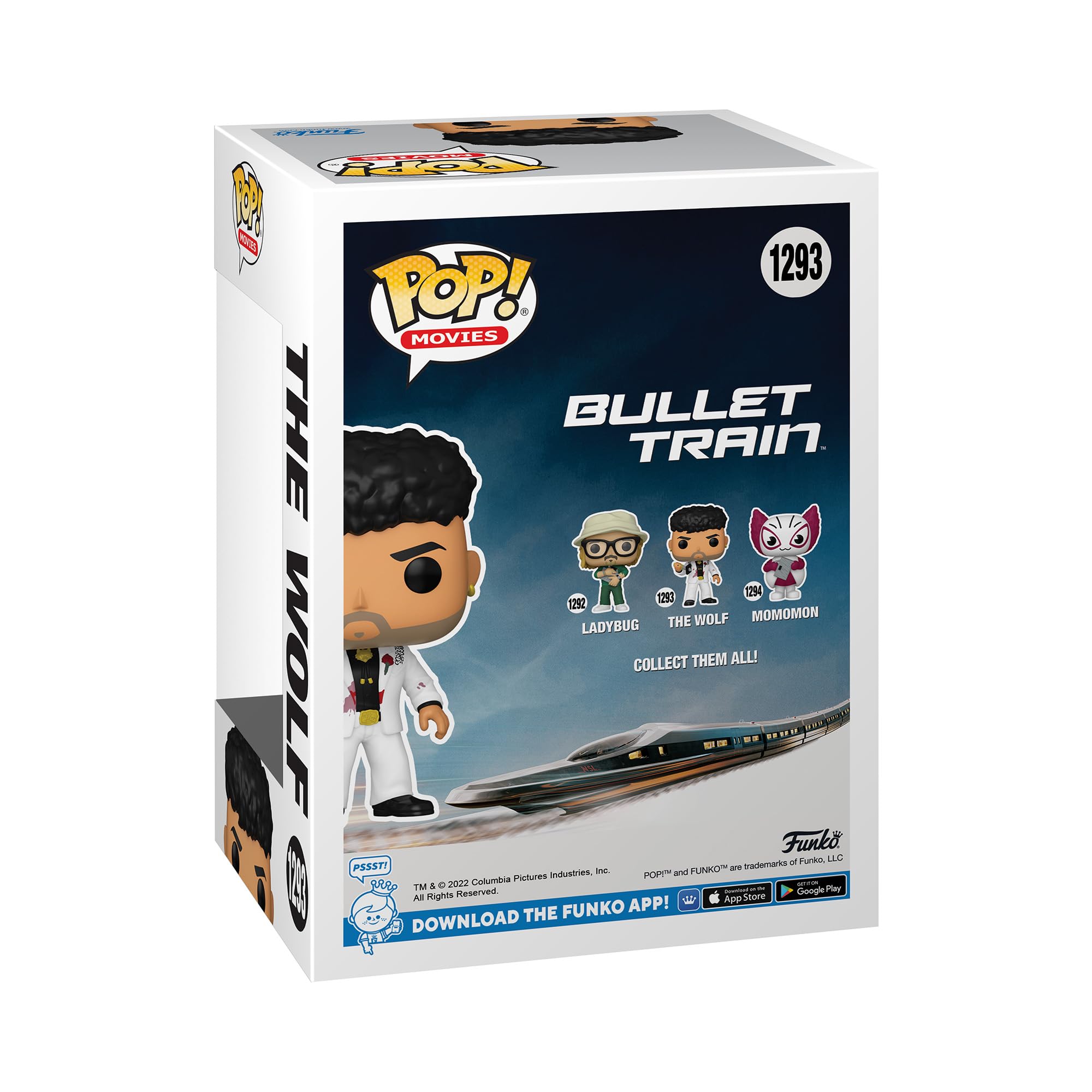 Funko Pop! Movies: Bullet Train - The Wolf