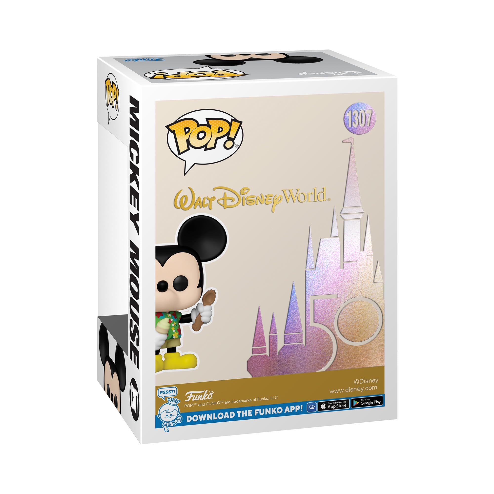 Funko Pop! Disney: Walt Disney World 50th Anniversary - Aloha Mickey