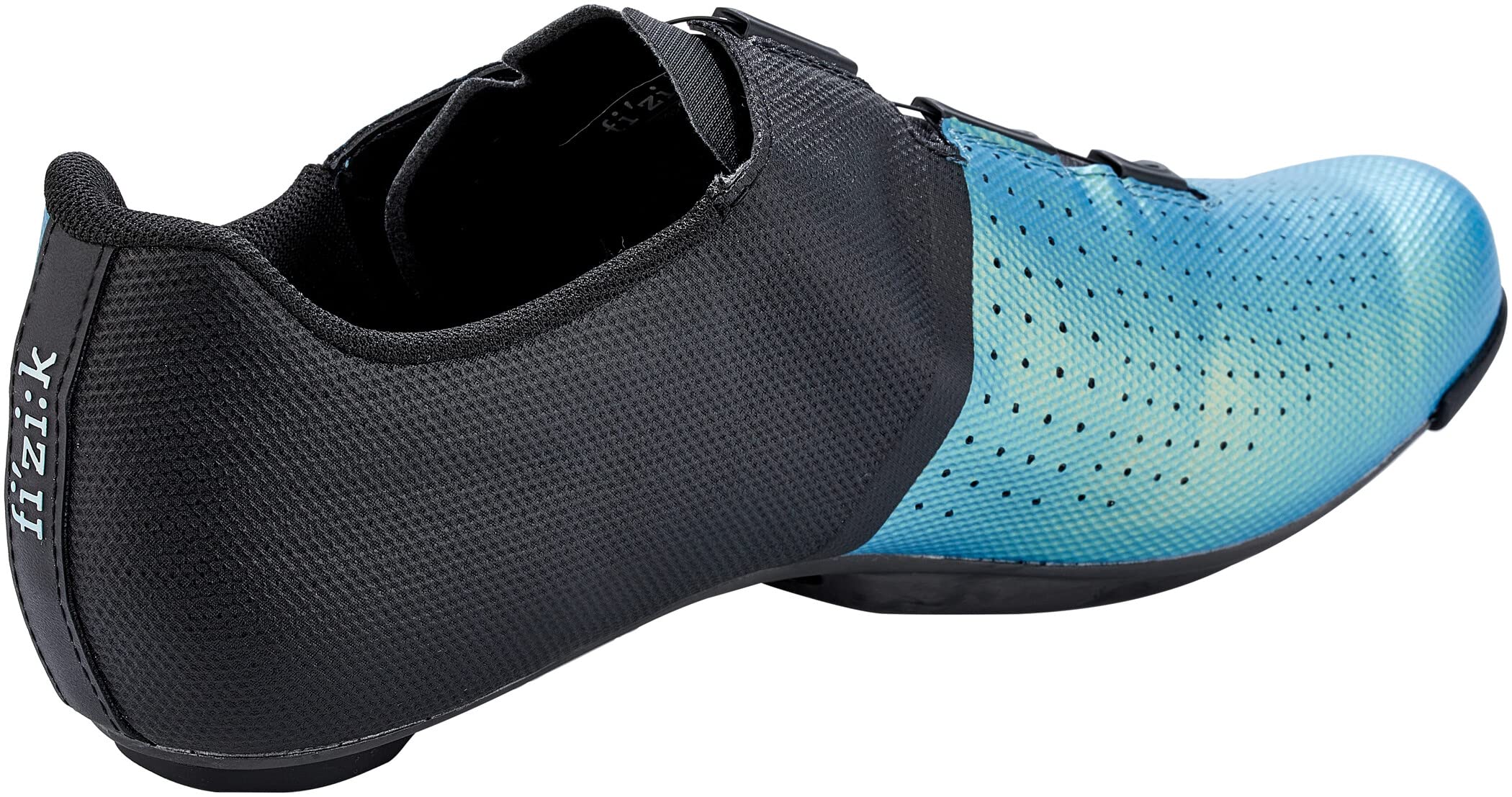 Fizik Unisex Tempo Decos, Carbon Road Bike Shoes Cycling, Iridiscent-Blue, 14 US Men