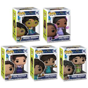 Funko POP! Encanto Collectors Set- Mirabel, Isabela, Luisa, Julieta, and Bruno