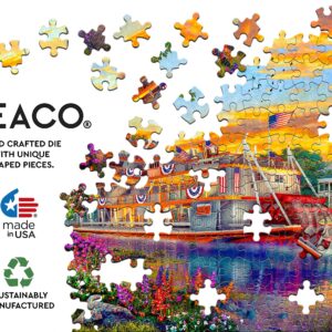 Ceaco - Dominic Davison - Mississippi Cruise - 750 Piece Jigsaw Puzzle