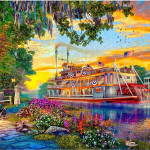 Ceaco - Dominic Davison - Mississippi Cruise - 750 Piece Jigsaw Puzzle