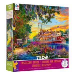 Ceaco - Dominic Davison - Mississippi Cruise - 750 Piece Jigsaw Puzzle