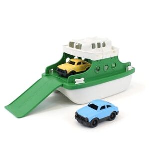 Ferry Boat Green/White w/Cars