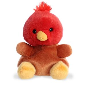 Aurora® Adorable Palm Pals™ Aspen Turkey™ Stuffed Animal - Pocket-Sized Play - Collectable Fun - Brown 5 Inches