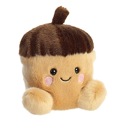 Aurora® Adorable Palm Pals™ Oak Acorn™ Stuffed Animal - Pocket-Sized Play - Collectable Fun - Brown 5 Inches