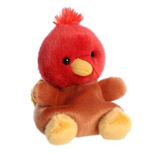 Aurora® Adorable Palm Pals™ Aspen Turkey™ Stuffed Animal - Pocket-Sized Play - Collectable Fun - Brown 5 Inches