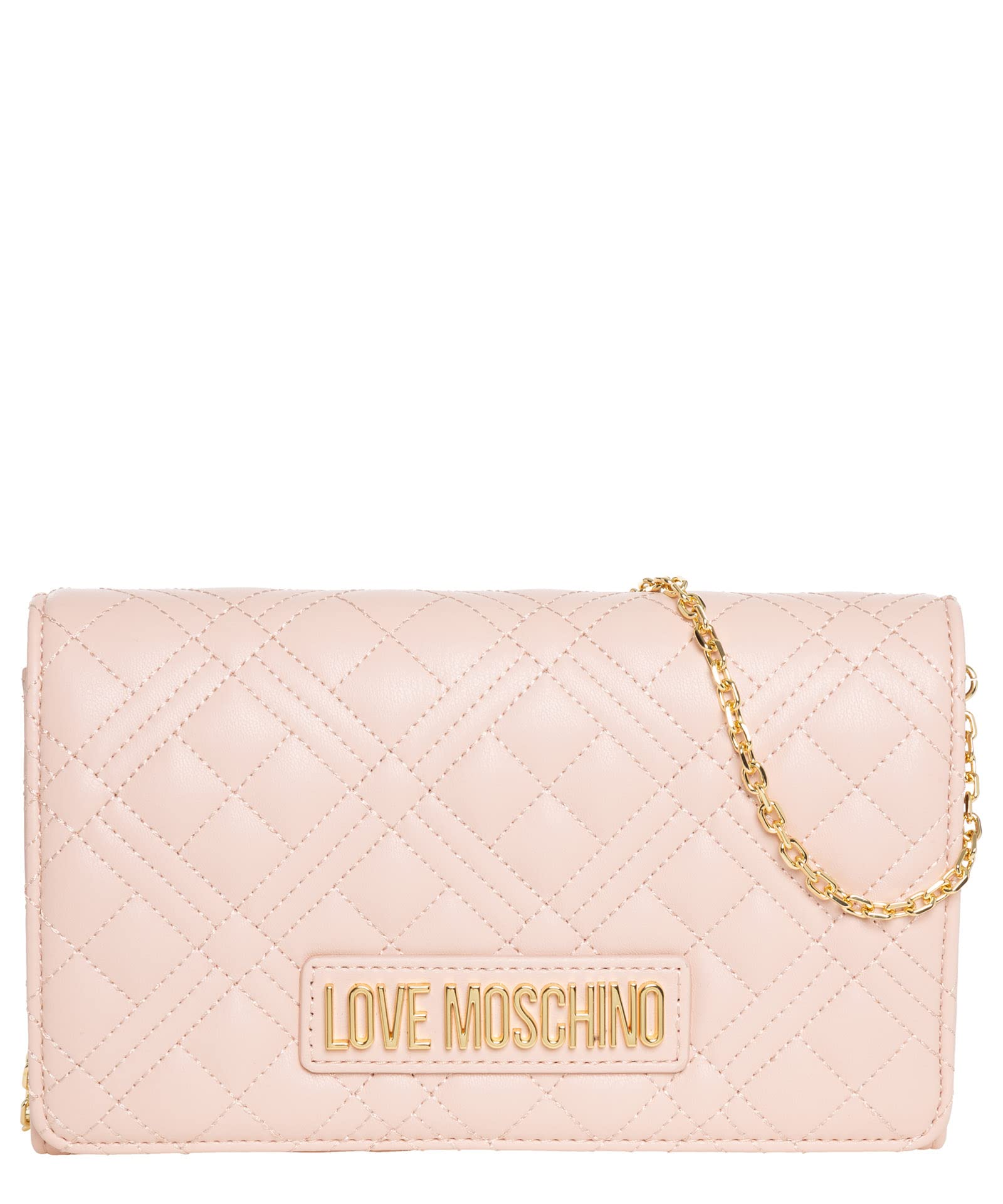 Love Moschino women crossbody bags nude