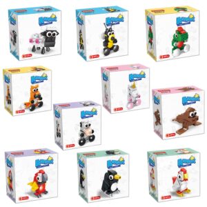 Building Blocks Animals 10 in 1 STEM Building Bricks,Zoo Animal Baby Toys Uang Coccinella Septempunctata Model Set Building Blocks Insect Specimen Creativity Bricks Children