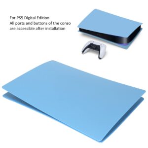 Hard Shockproof PS5 Plates, Replacement Panel for PS5 Console, Replacement PS5 Side Plate, Anti Scratch Dustproof(Starlight Blue)